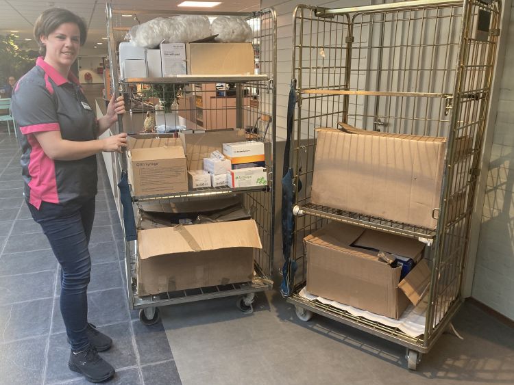 Magentazorg in actie voor Oekraïne